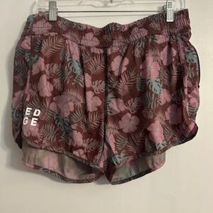 The Edge Pink/Green Fitness Club shorts, size XXL
